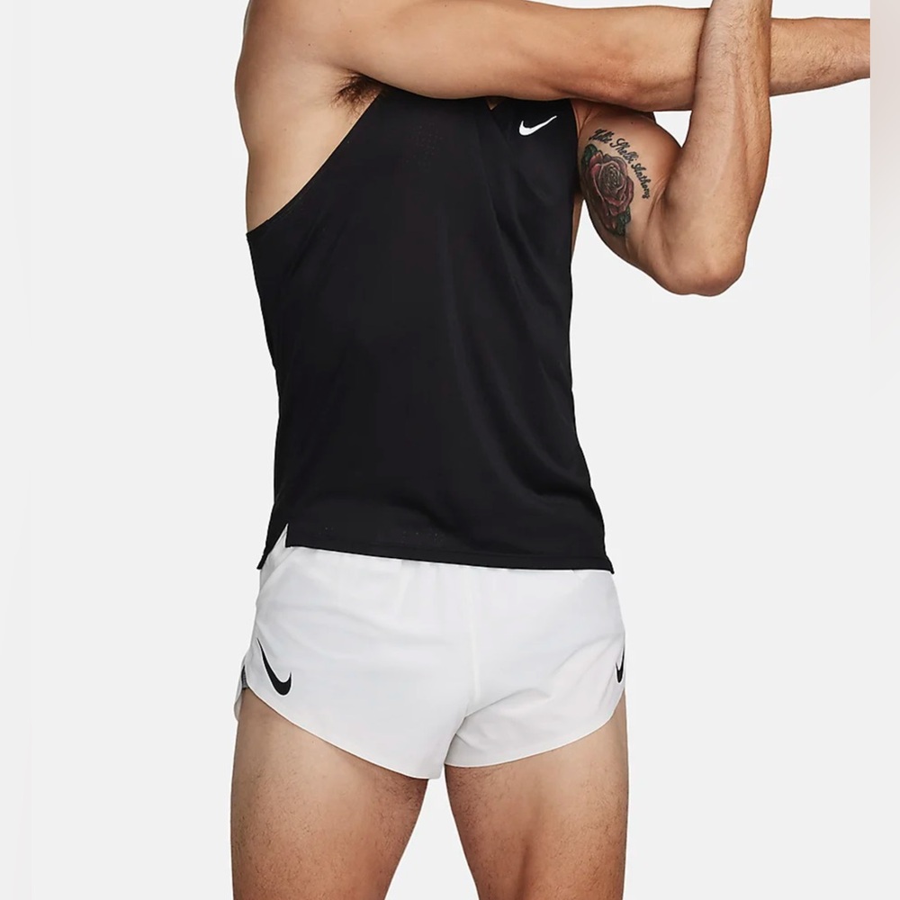 NIKE Aeroswift DRI-FIT ADV 2”Brief Lined Running Shorts FN3349-121 Men’s Sz L